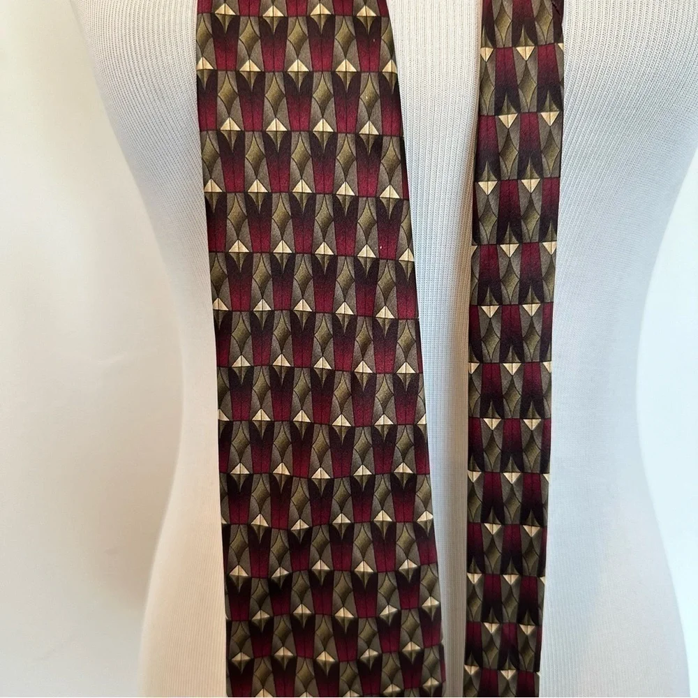 Bundle of two mens silk ties